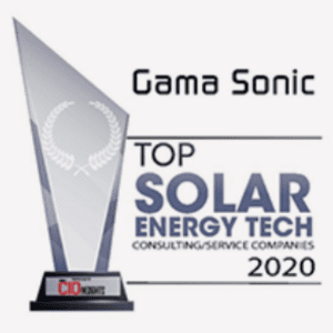 Gama Sonic was recognized as a Top Solar Energy Tech company in 2020.