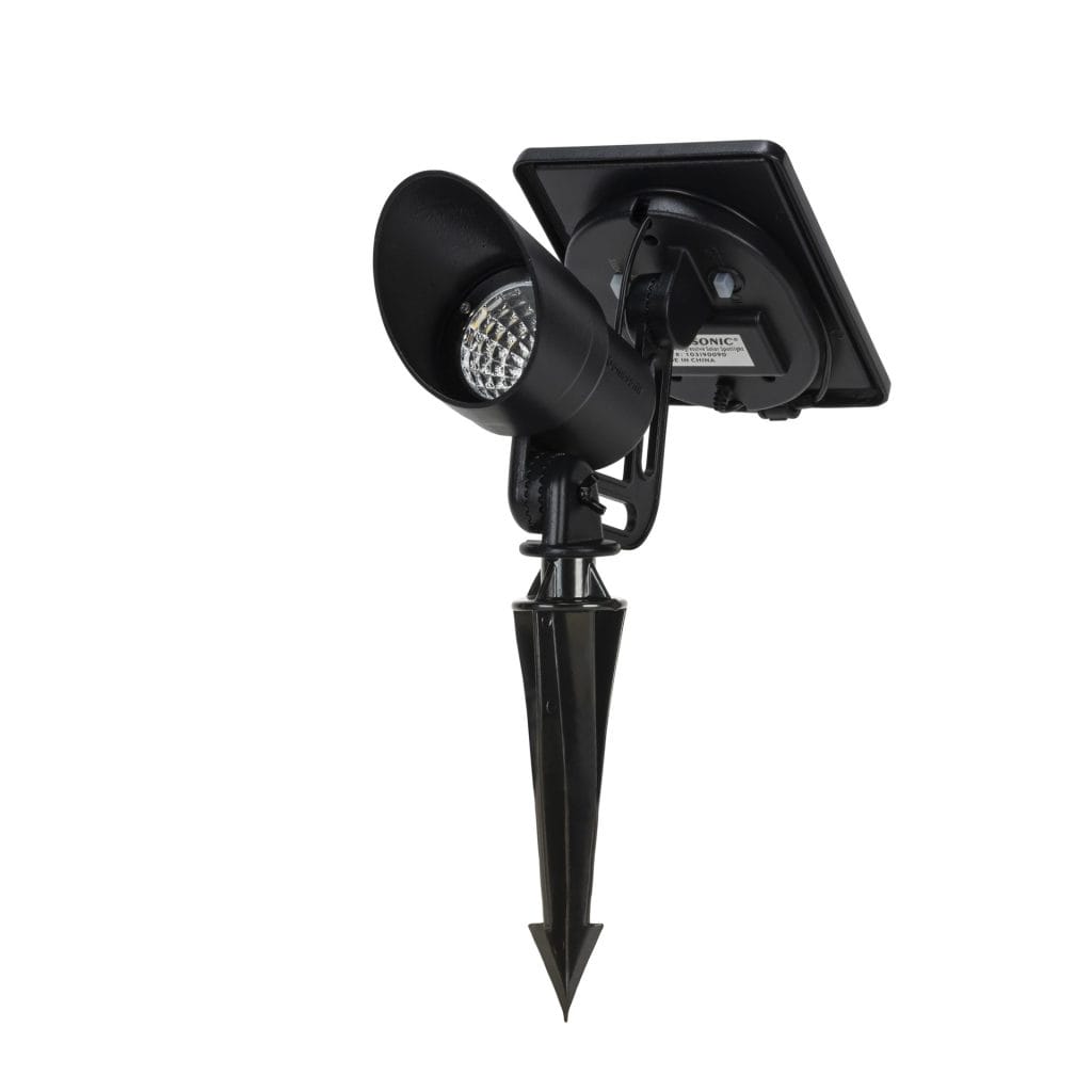 Gama Sonic Outdoor Solar LED Spotlight 100 Lumens 3 Color
