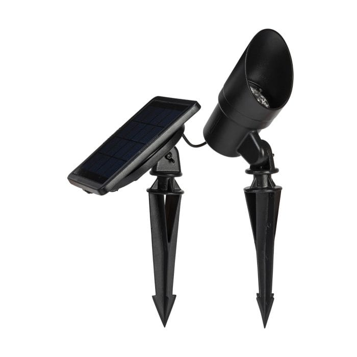 Gama Sonic Outdoor Solar LED Spotlight 100 Lumens 3 Color