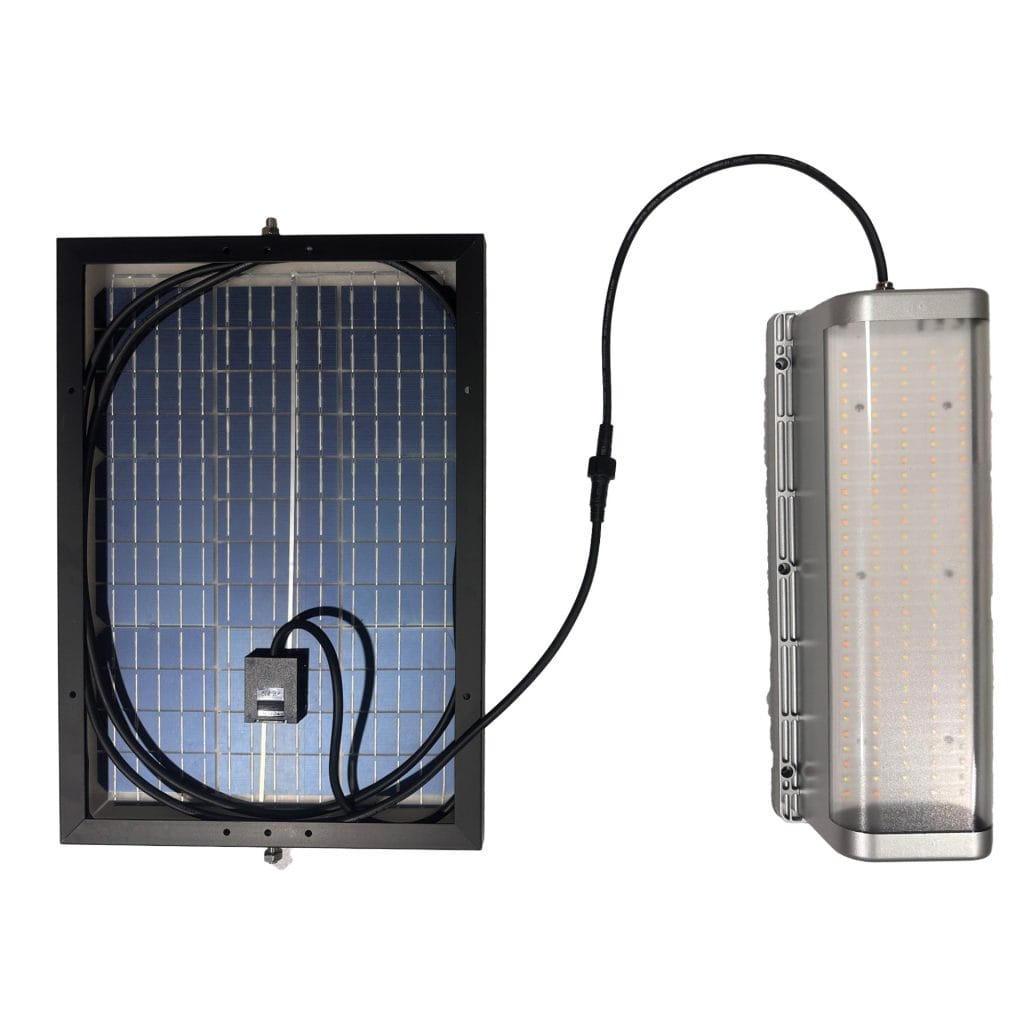 Commercial Solar Shelter Light for Covered Outdoor Areas - Main Studio image