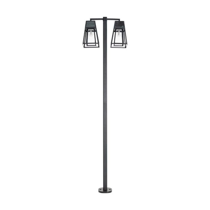 Gama Sonic Aria Dual-Head Solar Post Light