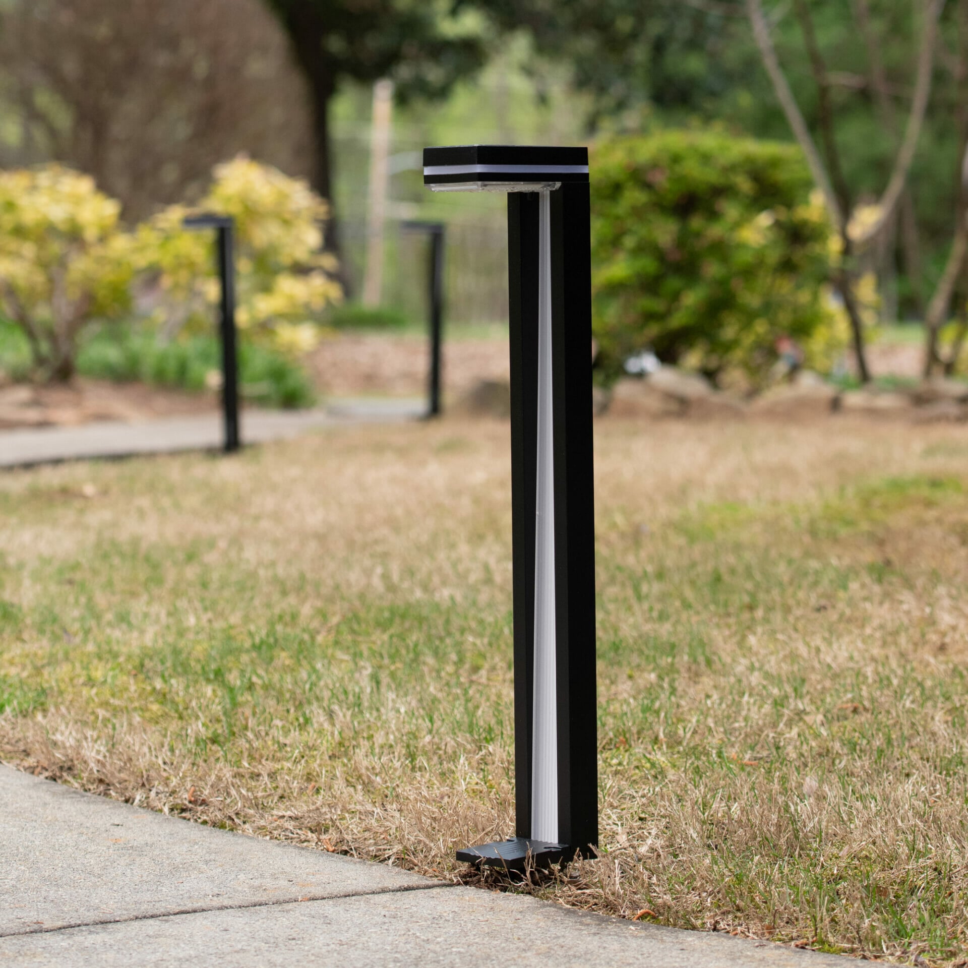 Sentry Modern Solar Pathway Light | 2-Pack for Garden & Walkways