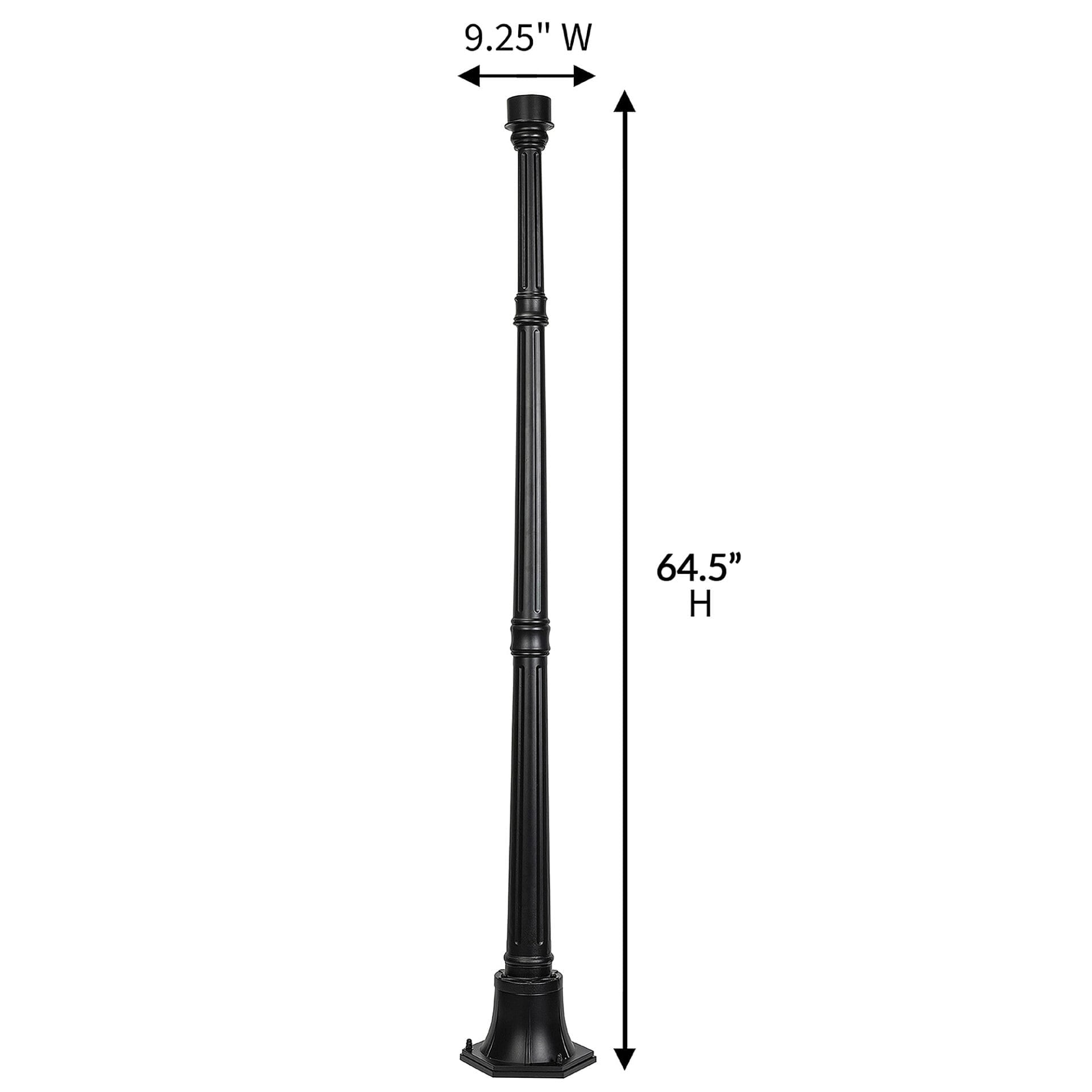 5 Foot Decorative Post with EZ Kit - Gamasonic USA