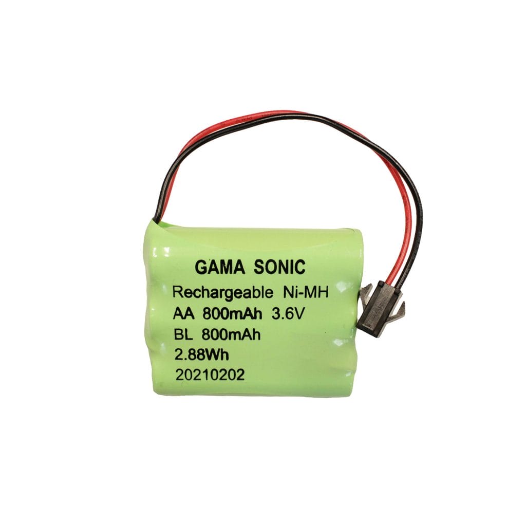 Ni-MH 3.6V/800mAh - Gamasonic USA