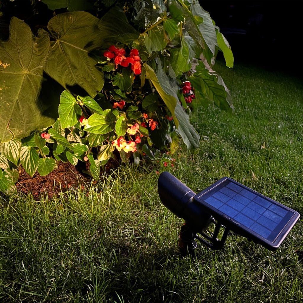Gama Sonic Outdoor Solar LED Spotlight 100 Lumens 3 Color